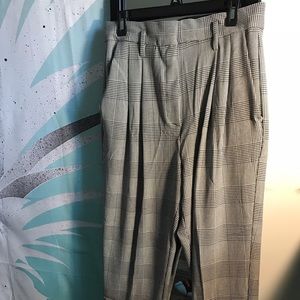 Patterned Pants White/Dogtooth